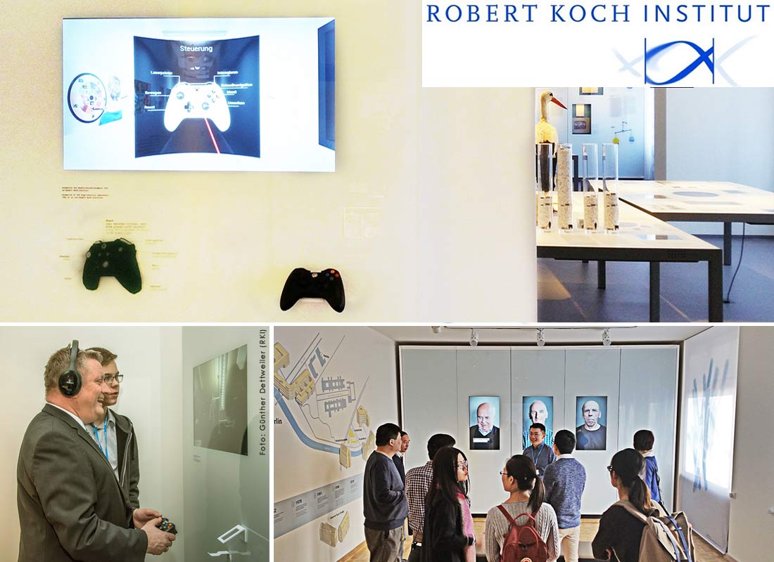 Virtual Reality von NewIP im RKI-Museum